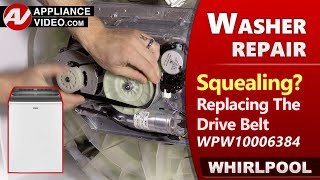 Dryer making Squealing noise & Drum not turning issues - Drive Belt - Diagnostic and Repair