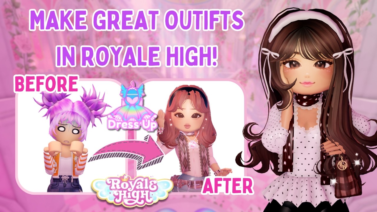 HOW TO MAKE GOOD OUTFITS IN ROYALE HIGH 👗👒 (TIPS FOR BEGINNERS) // Royale High Roblox