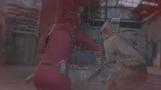 RESIDENT EVIL 4 REMAKE Gameplay - Separate Ways DLC - Ada's Death From The Chainsaw Man (Front)