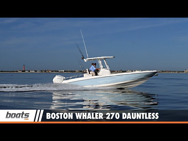 Boston Whaler 270 Dauntless: Video Boat Review