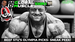 Stuart Beef Stu Sutherland Olympia Predictions on the Next MD Global Muscle E 53