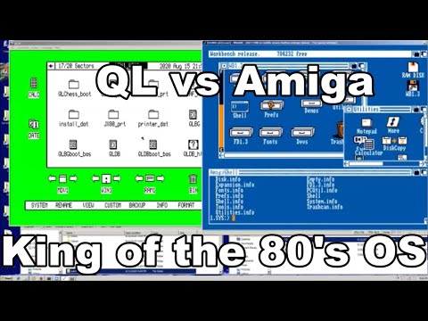 Multitasking in the 80's Part 3 - Amiga vs Sinclair QL: two preemptive kernels