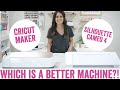 Silhouette Cameo 4 or Cricut Maker!? Which machine is better!? 2020 Comparison!