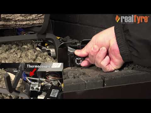 FIREPLACE lighting instructions