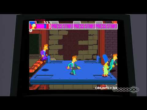 the simpsons arcade game xbox 360 review