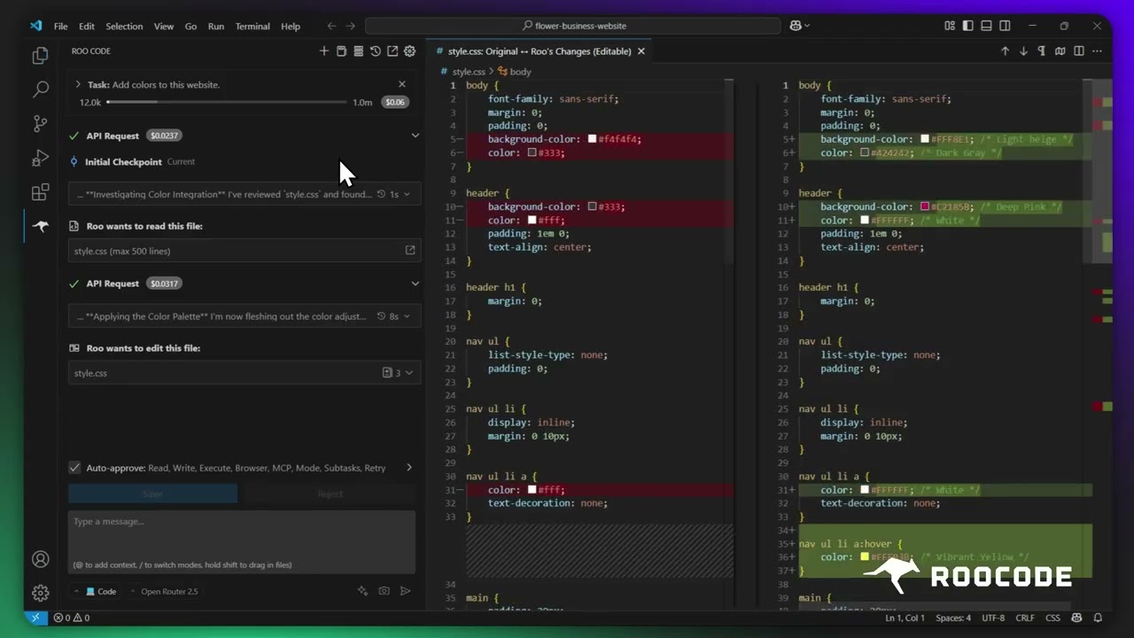 Checkpoints in Roo Code | Official Tutorial