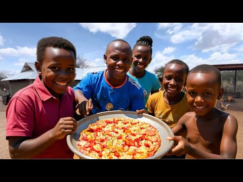 A Powerful Day of Love & Hope in an African Village🇰🇪Huge Clay Oven Pizza+Dream House Transformation