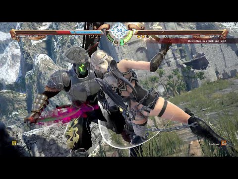SoulCalibur 6 (Sophitia) Nyawu vs (#10 Ranked Yoshimitsu) kil bils - 02