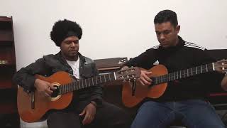 Aula de Violão II / Puxado(Swuing), Batidas, Sons Harmônicos, tocar com apoio/