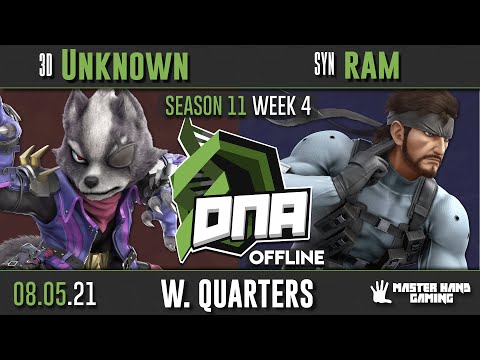 DNA S11:W4 - 3D | Unknown (Wolf) Vs. SYN | ram (Snake) - W Quarterfinals