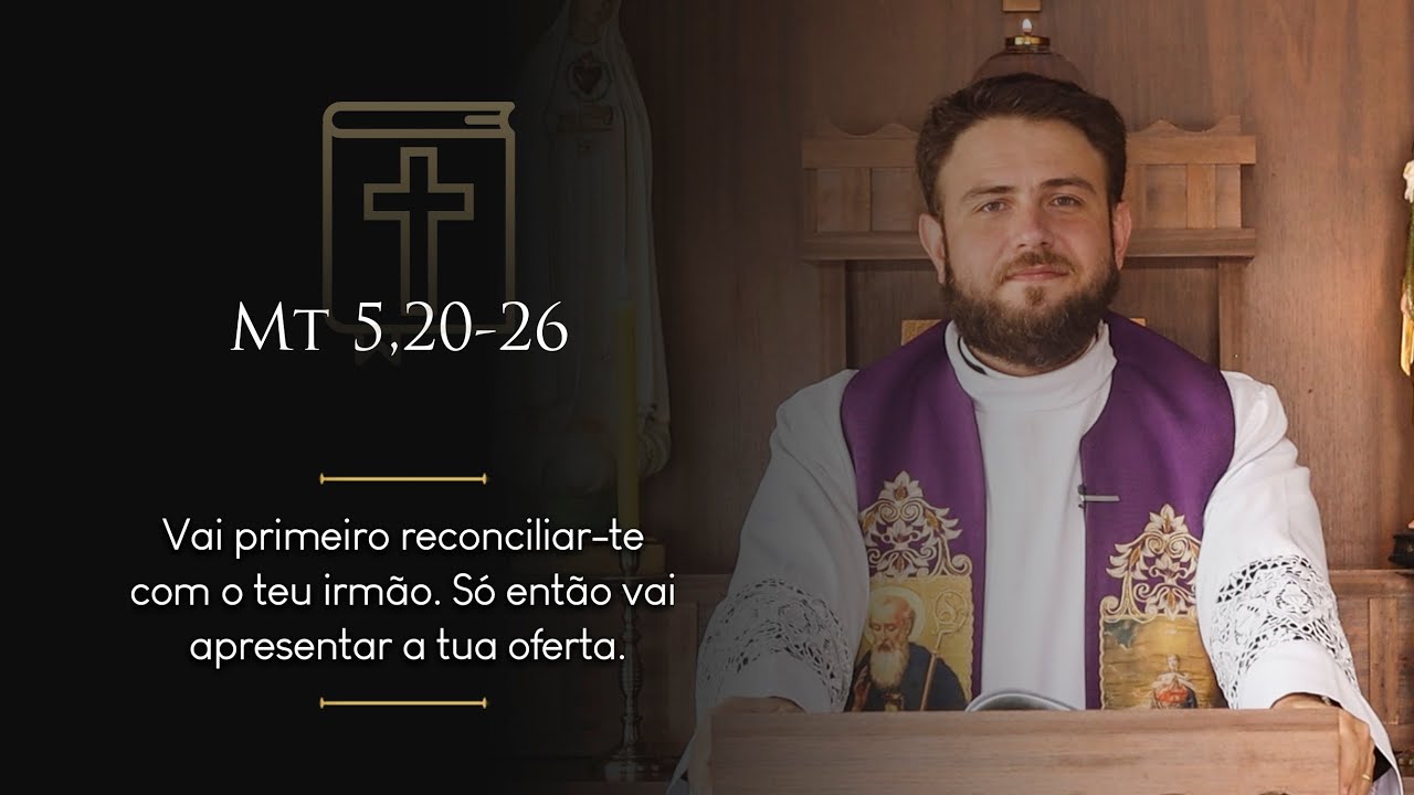 Homilia Diária | Sexta-feira - 1ª Semana da Quaresma (Mt 5,20-26)