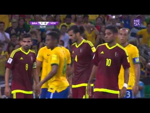 Compacto Brasil 3 Venezuela 1 - Clasificatorias Rusia 2018 - Relato de Pepe Ormazábal