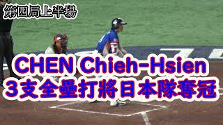 [分享] 陳傑憲全壘打漏網鏡頭:魚住自打嘴巴