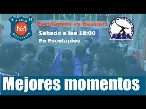 Highlights - Escolapios vs Basauri 06/02/2021