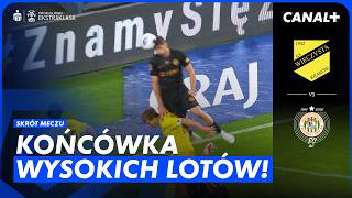 Wideo: Gor�ca ko�c�wka w Krakowie. Wieczysta - KGHM Zag��bie Lubin 1:1