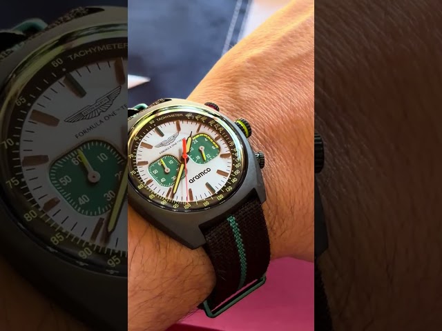 Vídeo relacionado con Aston Martin F1 Paraguas Compacto Oficial del Equipo 2024, verde, talla única