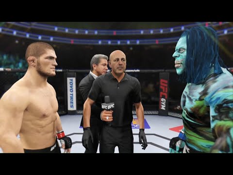 Khabib vs. Creepy Sailor - EA Sports UFC 2 - Champion Fights ☝️🦅