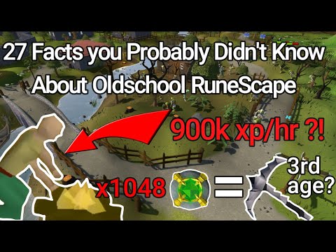 27 Facts you Probably Didn't Know About OSRS