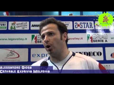 17-04-2013:Intervista ad Alessandro Giosa dopo la vittoria su Corigliano in gara3