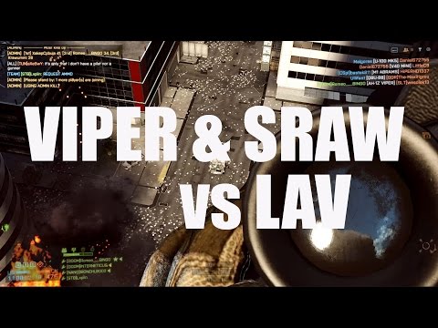 Battlefield 4 - Viper & SRAW vs LAV - LAV wins