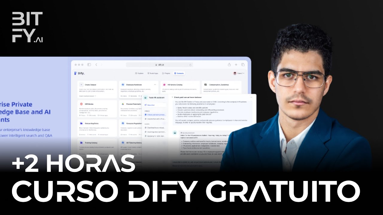 Curso Completo Dify AI 2024 | Do Zero À Uma Aplicação Funcional