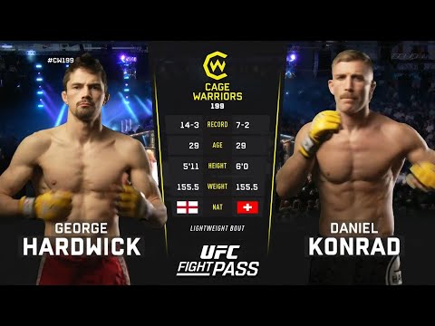 Daniel Konrad vs George Hardwick full fight
