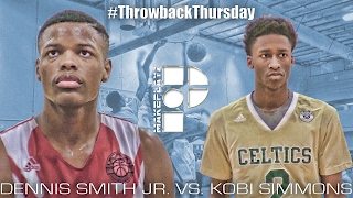 Future NBA Draft Pick's Dennis Smith Jr. vs. Kobi Simmons High School Matchup! #ThrowbackThursday