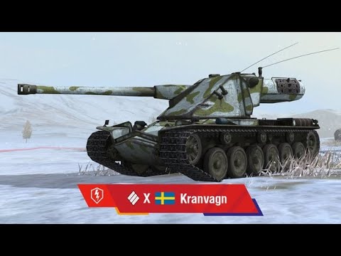 World of Tanks Blitz - Kranvagn artık çok KEYİFLİ !