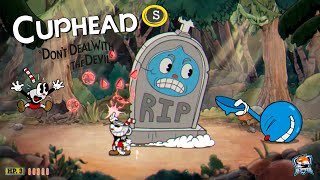 Cuphead: Goopy Le Grande Boss Fight - 01:07  (Perfect Run) - [Expert] - (Rank-S/ No Damage)