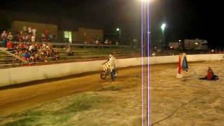 preview picture of video 'Big Money Motorcycle Flat Track Feature 2011 Season Finale at the Timonium Fairgrounds'