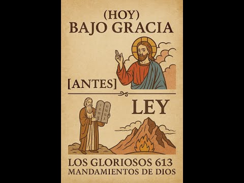 🌟 Hoy Bajo Gracia – Antes Ley Los Gloriosos 613 Mandamientos de Dios  Verdad Bíblica Revelada