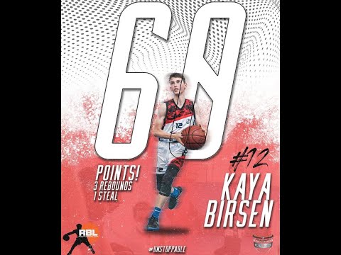 60 Points by Kaya Birsen vs Baltic Stars | RBL U12 London 2021