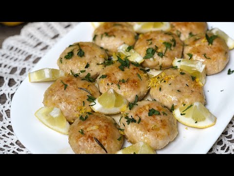 DELIZIOSE POLPETTE AL LIMONE Ricetta PERFETTA CON POCHI INGREDIENTI
