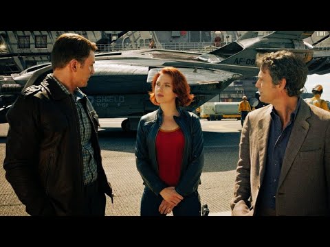 Steve Rogers meets Natasha & Bruce Banner for the first time - full scene HD - The Avengers (2012)