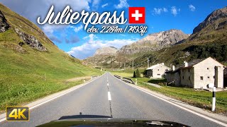 Driving the Julier Pass from Chur to St. Moritz Switzerland🇨🇭