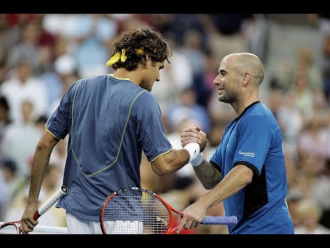 US Open 2005 F Federer vs Agassi