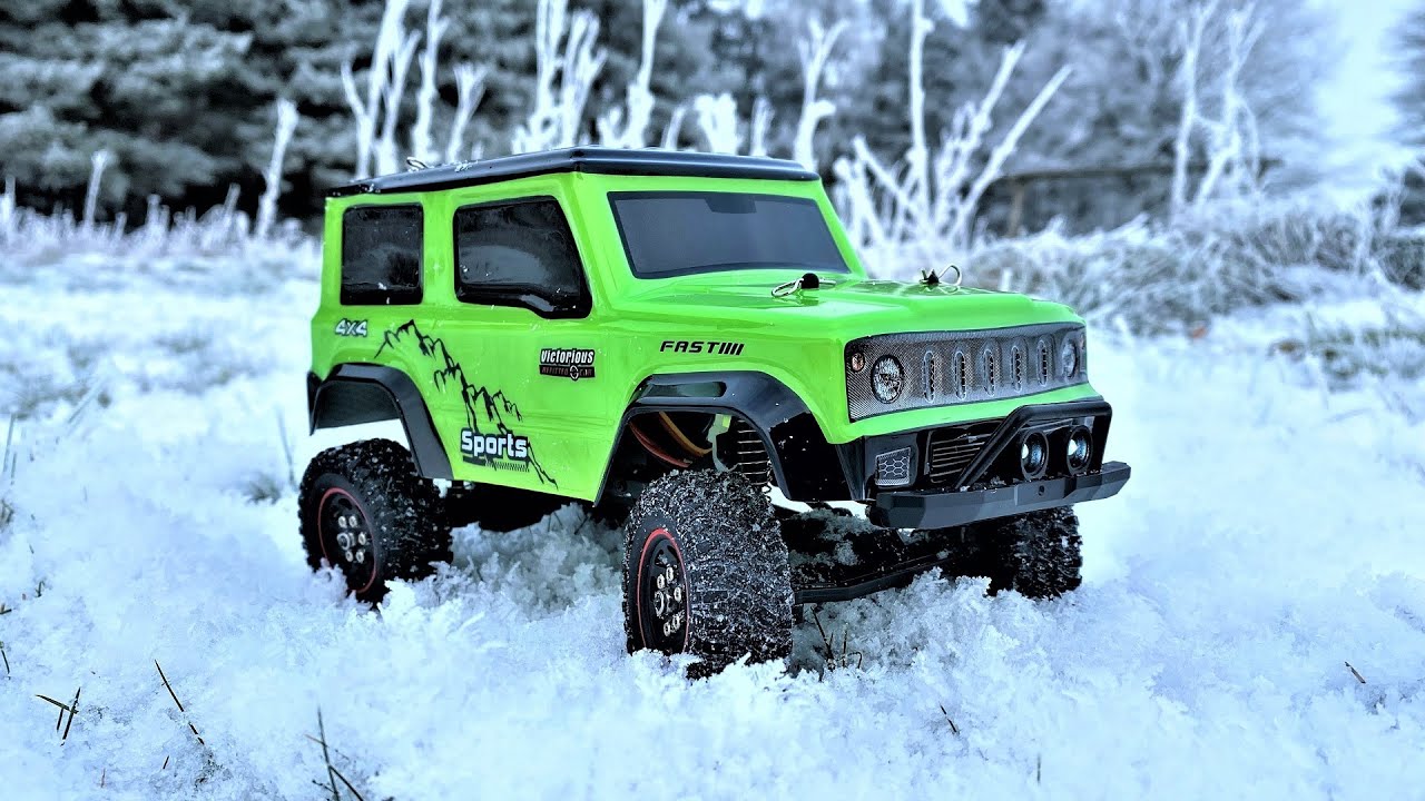 RC auto S-idee Crawler, červená