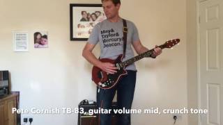 Video thumbnail for KAT Strap TB, Fryer TB Deluxe and Pete Cornish TB-83 sound comparison. by Craig Farley Musician