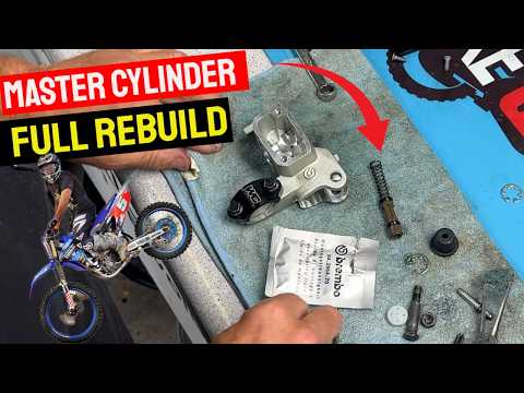 How to Rebuild a KTM Brembo Front Brake Master Cylinder and then Bleed it – Step-by-Step Guide