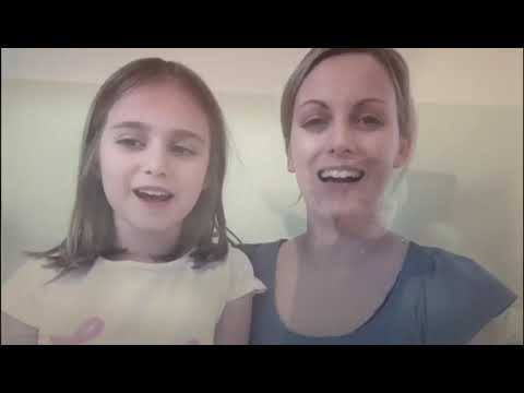 Kinderchor MGV Eintracht Oberbrechen singt "Es führt über den Main" (Felicitas Kukuck)