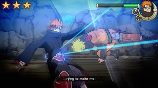 Naruto Shippuden Ultimate Ninja Impact Walkthrough Part 43 Naruto vs Tendo Pain Boss Fight (60 FPS)