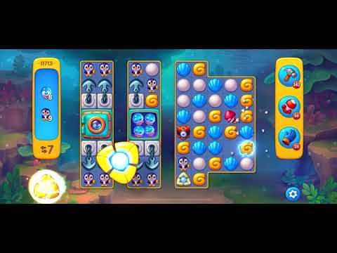 Fishdom level 11713 no boosters フィッシュダム ノーマル