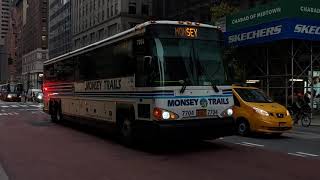 Monsey Trails: 2008 MCI D4500CT #7704 at Bryant Park