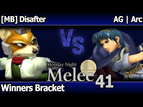 MNM 41 Melee - [MB] Disafter (Fox) vs AG | Arc (Marth) - Winners Bracket