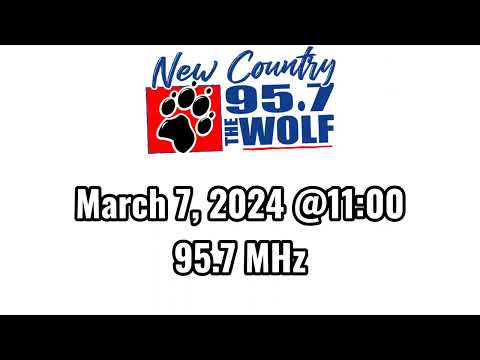 (OTA) KALF 95.7 The Wolf Jingles (Red Bluff, CA)