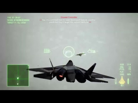 Fleet Destruction high score attempt [Ace Combat 7]