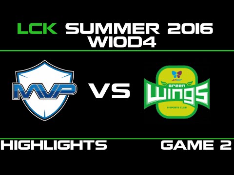 MVP vs JAG Game 2 Highlights LCK Champions 2016 W10D4 MVP vs Jin Air   JAG vs MVP   LCK LOL