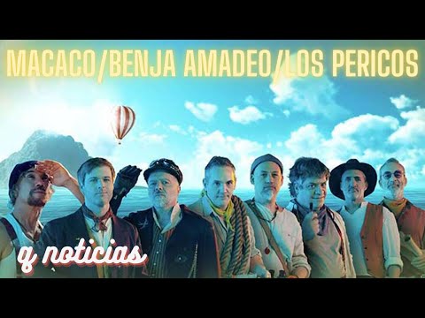 🎥Mirá el back de la versión Tierra Firme (remix) de Los Pericos ft. Benja Amadeo, Macaco 🎥