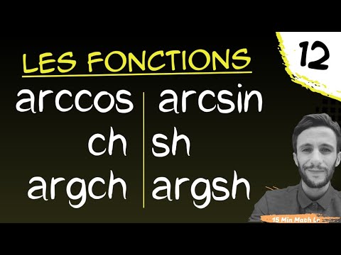 Révision (E11) 💯 Math 1 & Analyse 1 💯 Les Fonctions trigonométriques réciproques, et hyperboliques