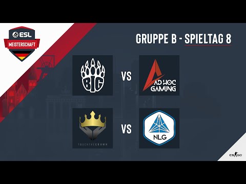 BIG vs. AHG & TTC vs. NLG - ESL Meisterschaft 2020 - Season 1 - Spieltag 8.3